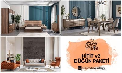 Hattat Ceviz Beyaz Düğün Paketi