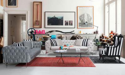 İstanbul Chester Ahşap Berjer Koltuk Takımı 2