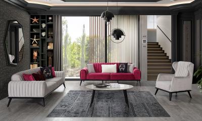 Kiev Fuşya Koltuk Takımı