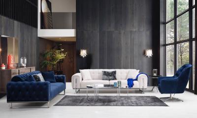 Londra Mavi Koltuk Takımı